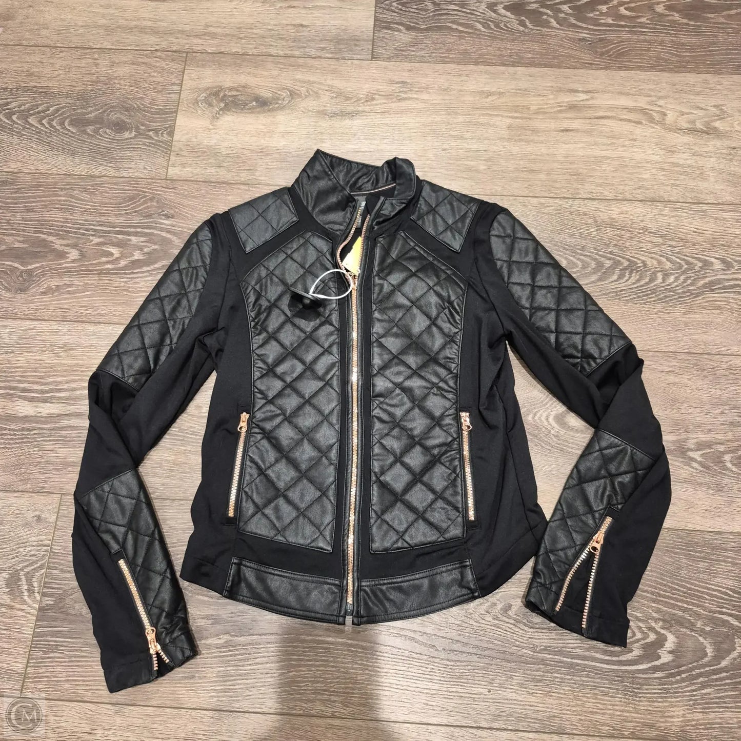 Jacket Moto By Cmc In Black, Size: S