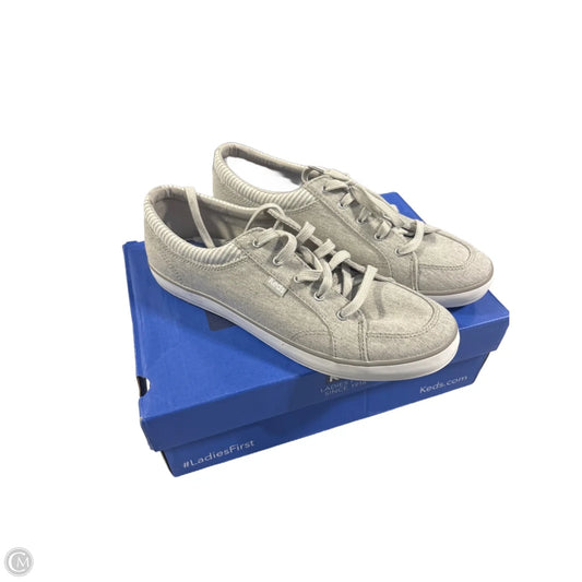 Shoes Sneakers By Keds In Grey, Size: 9