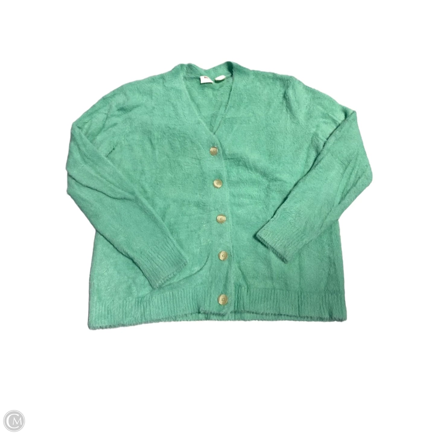 Cardigan By Levis In Green, Size: Xs
