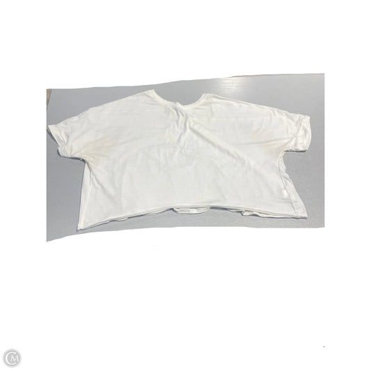 Top Short Sleeve Basic By Cmc In White, Size: M