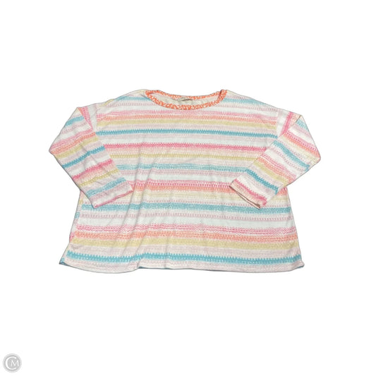 Top Long Sleeve By Haptics In Multi-colored, Size: 2x