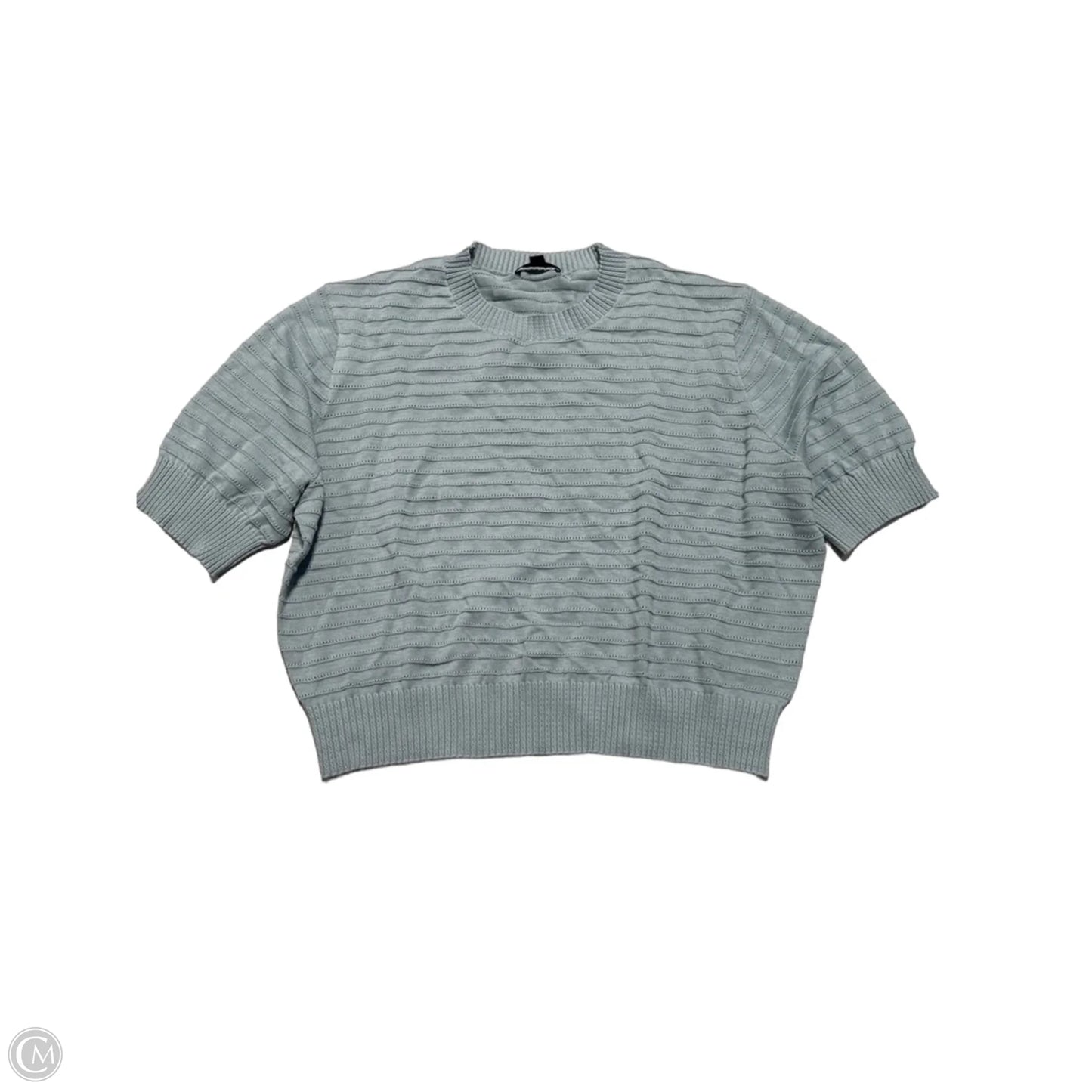 Top Short Sleeve By Cmc In Blue, Size: Xl
