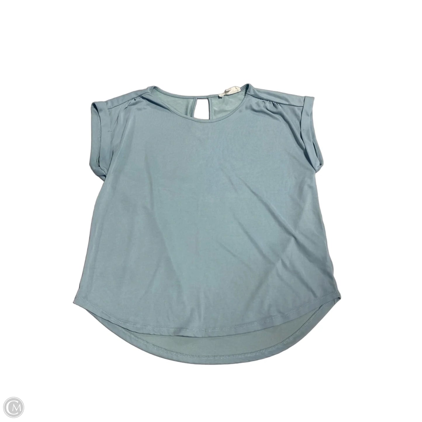 Top Short Sleeve By Pink Rose In Blue, Size: M