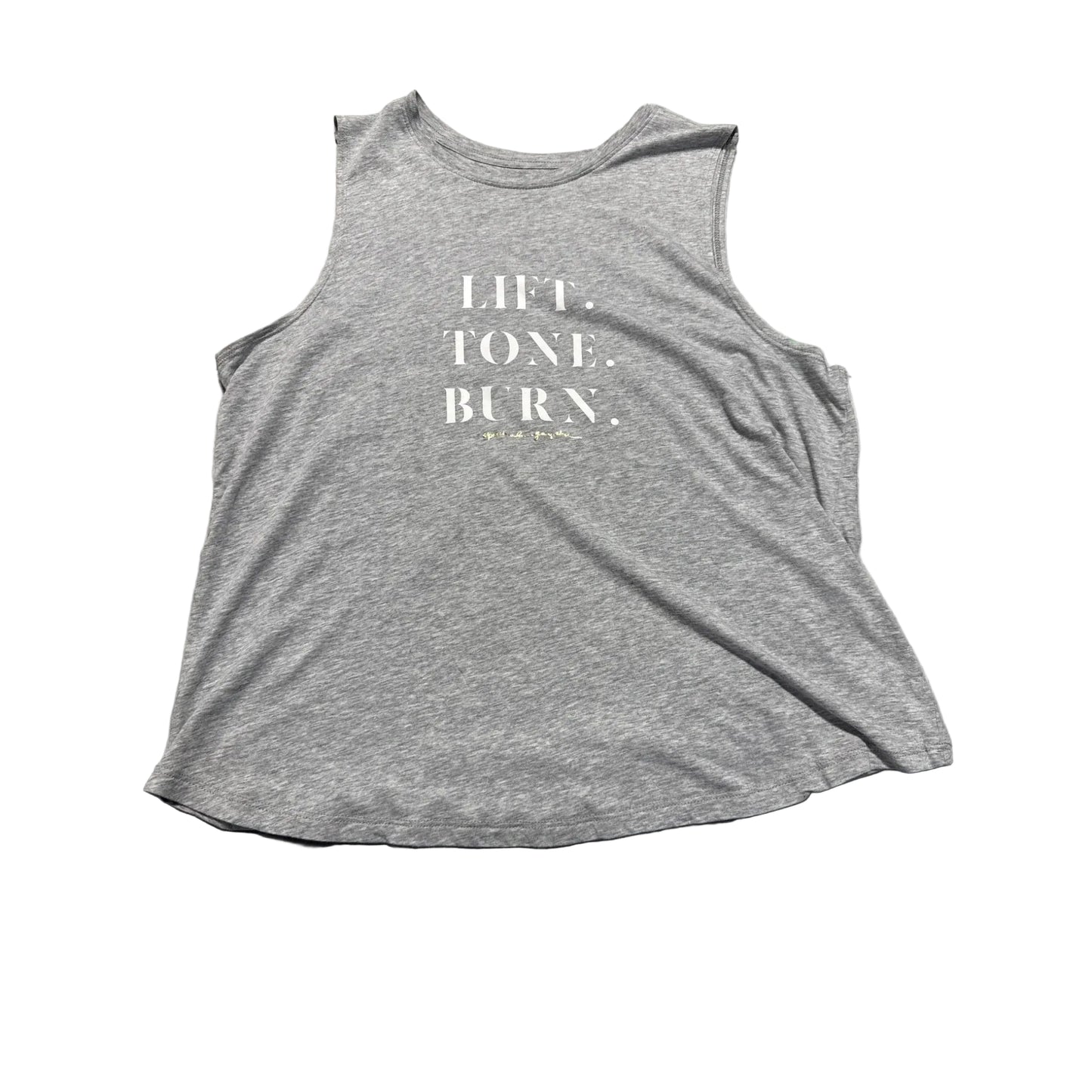 Tank Top By Spiritual Gangster In Grey, Size: Xl