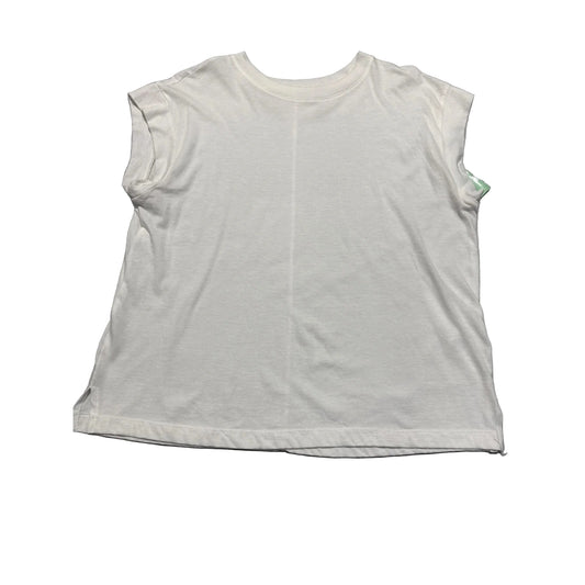 Top Short Sleeve By A New Day In White, Size: M