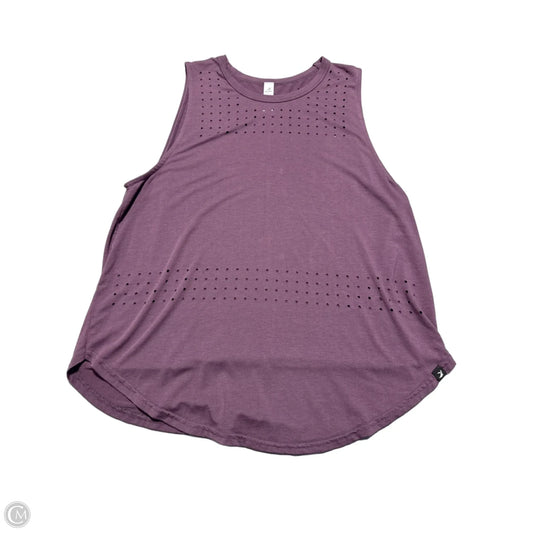 Tank Top By Glyder In Purple, Size: M
