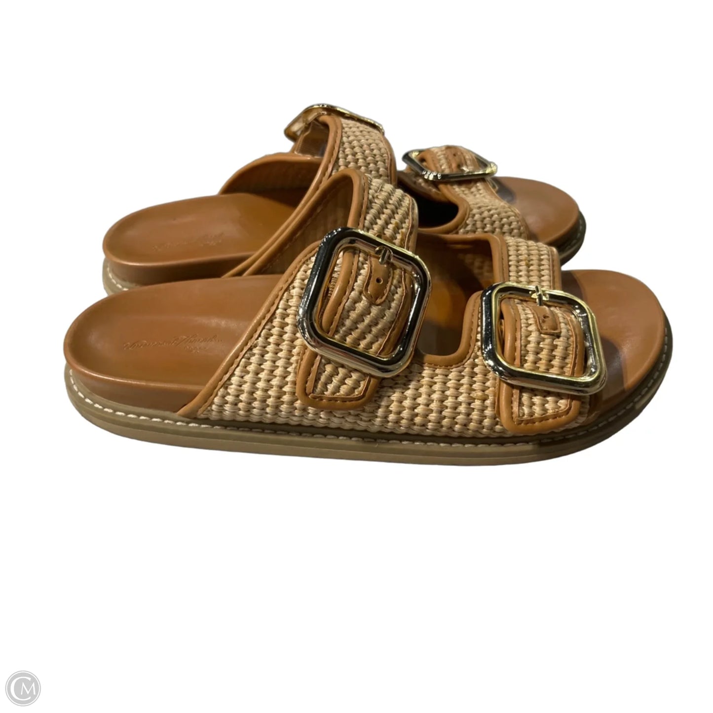 Sandals Flats By Universal Thread In Brown, Size: 9.5