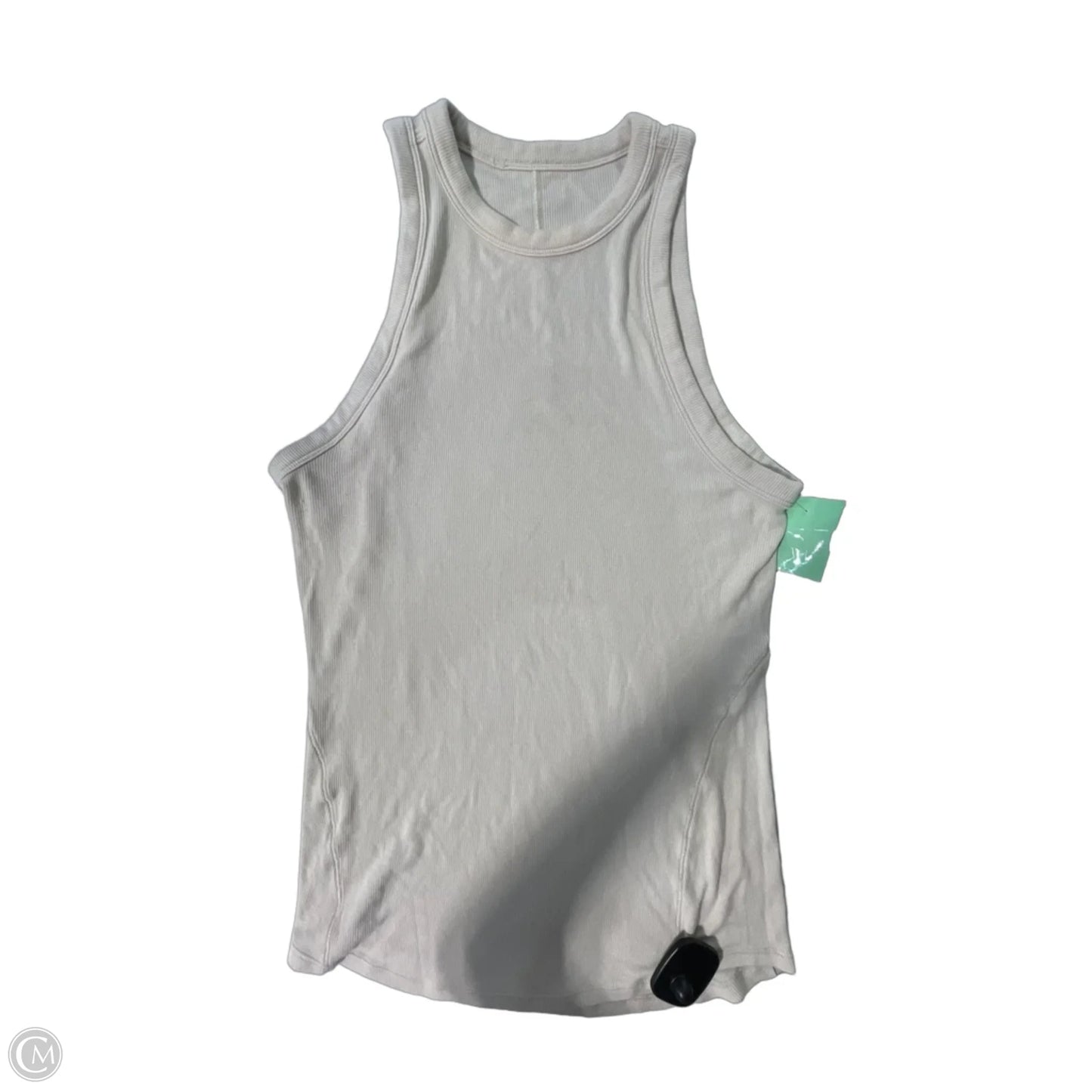 Athletic Tank Top By Lululemon In Cream, Size: L