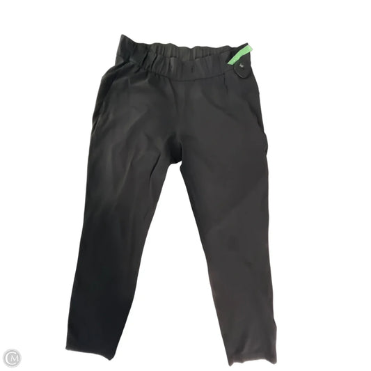 Athletic Pants By Lululemon In Black, Size: 6