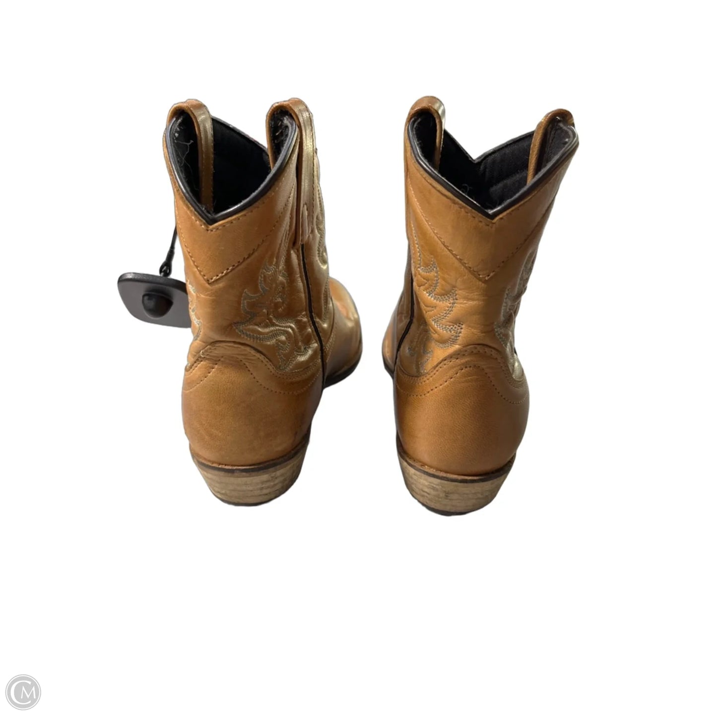 Boots Ankle Flats By Dingo In Brown, Size: 9