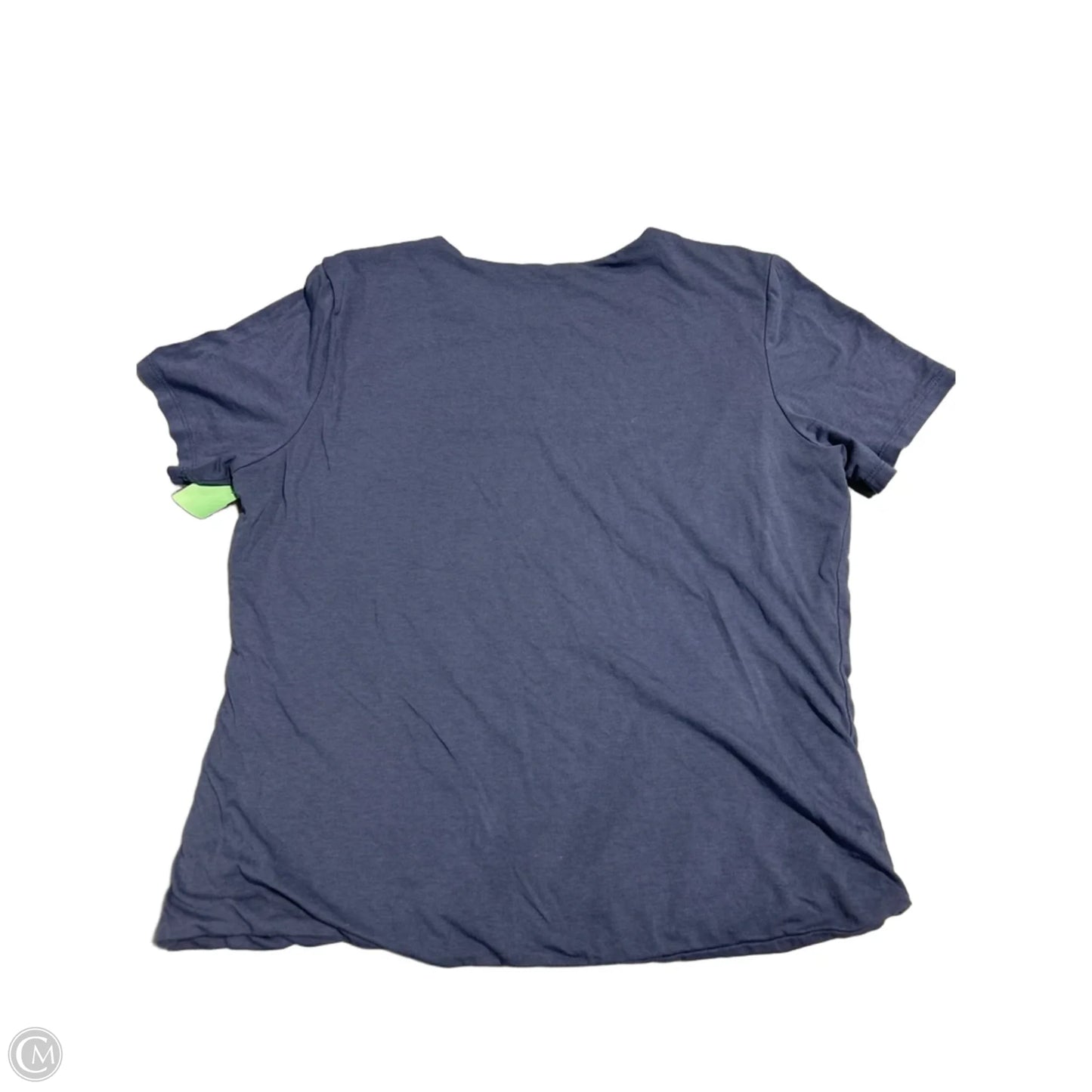 Top Short Sleeve By So In Blue, Size: Xl