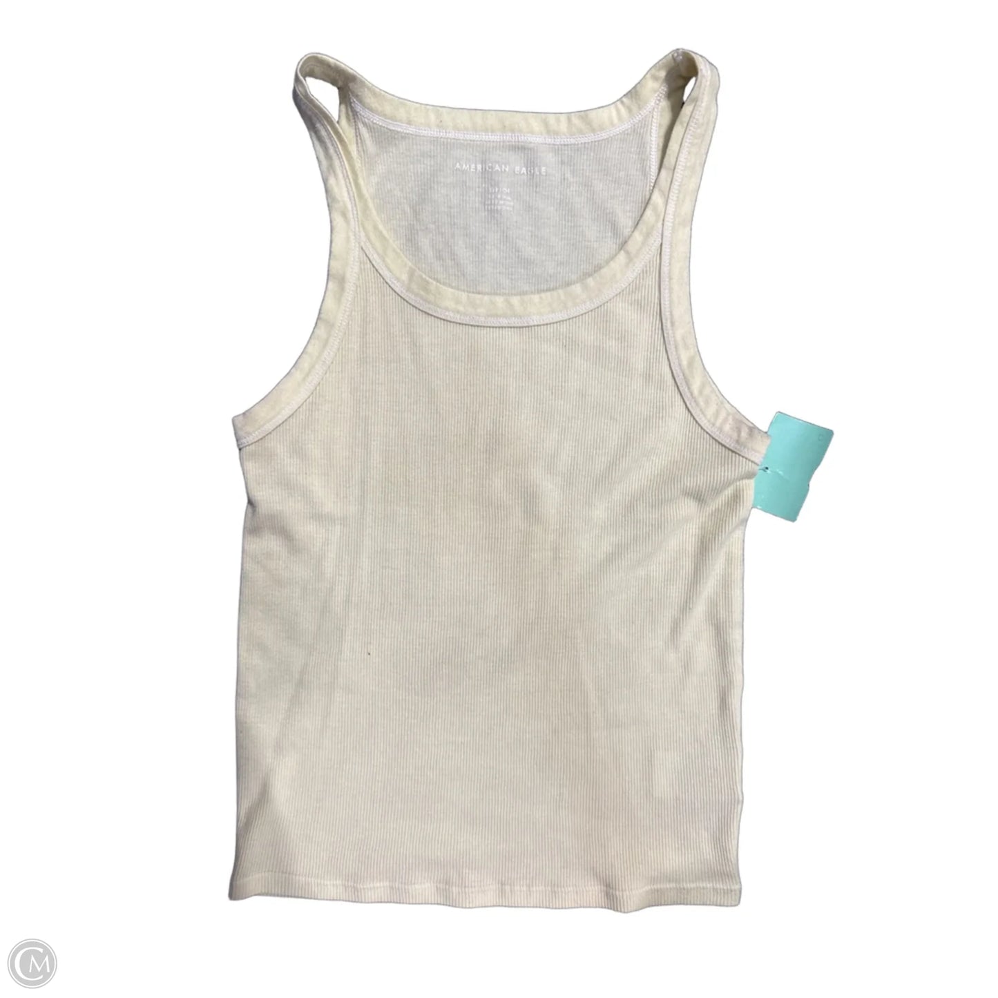 Tank Top By American Eagle In Yellow, Size: S