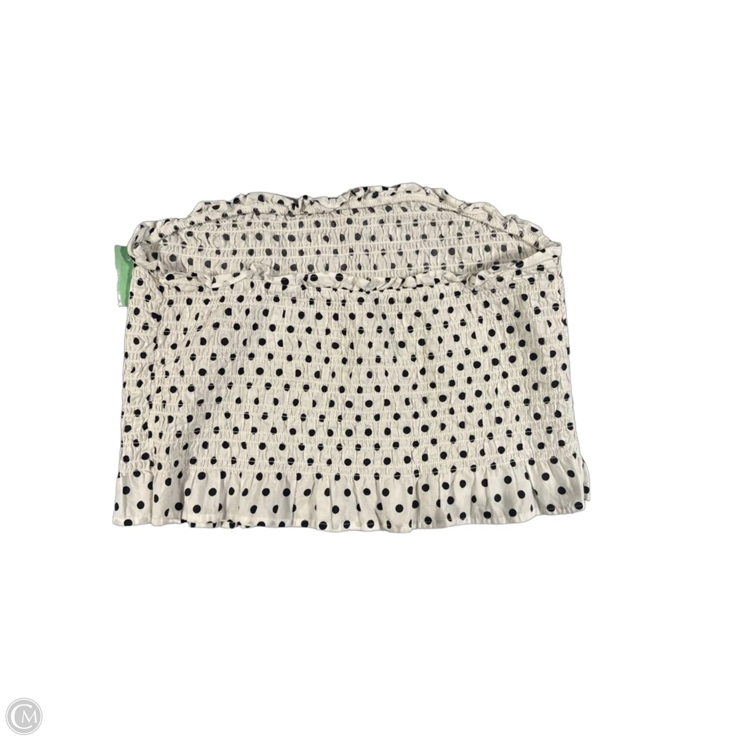 Top Sleeveless By Old Navy In Black & White, Size: L