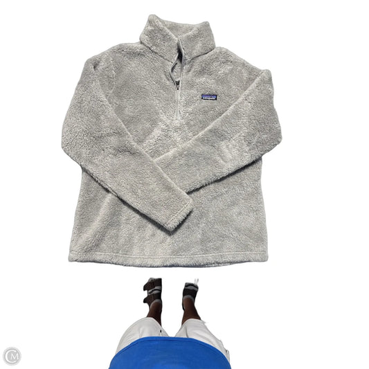 Jacket Fleece By Patagonia In Grey, Size: Xl