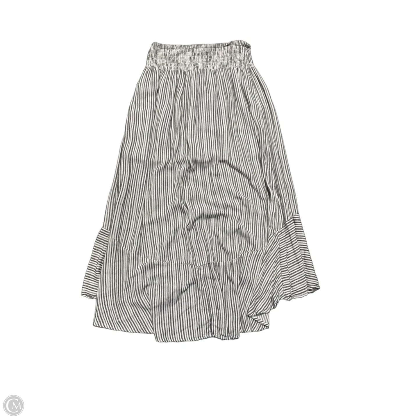 Skirt Maxi By American Eagle In Striped Pattern, Size: S