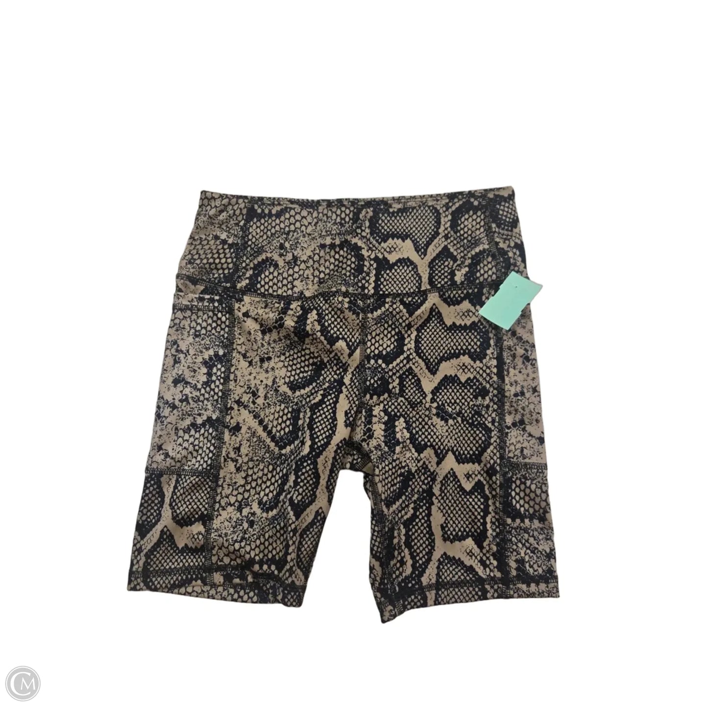 Athletic Shorts By Athletic Works In Snakeskin Print, Size: S
