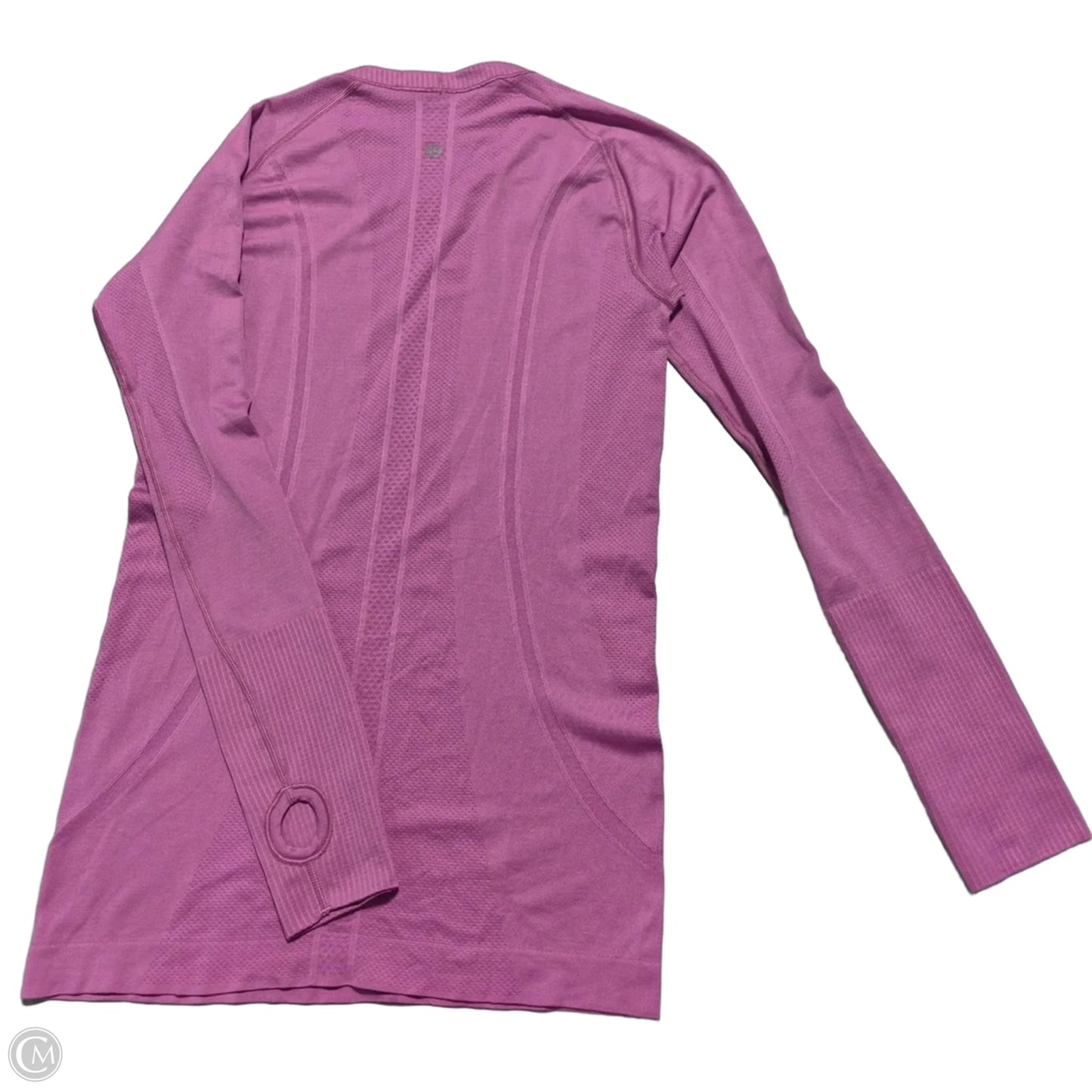 Top Long Sleeve By Lululemon In Purple, Size: M