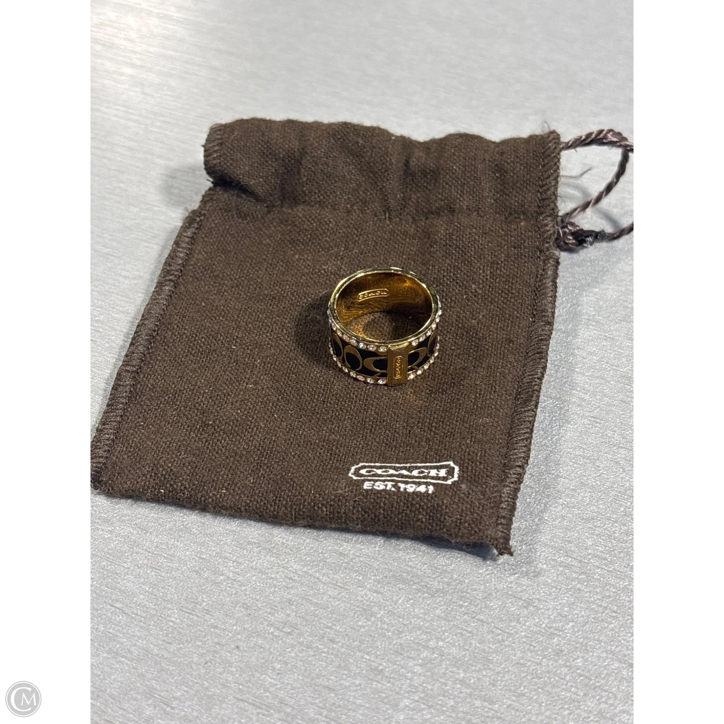 Ring Designer By Coach, Size: 7