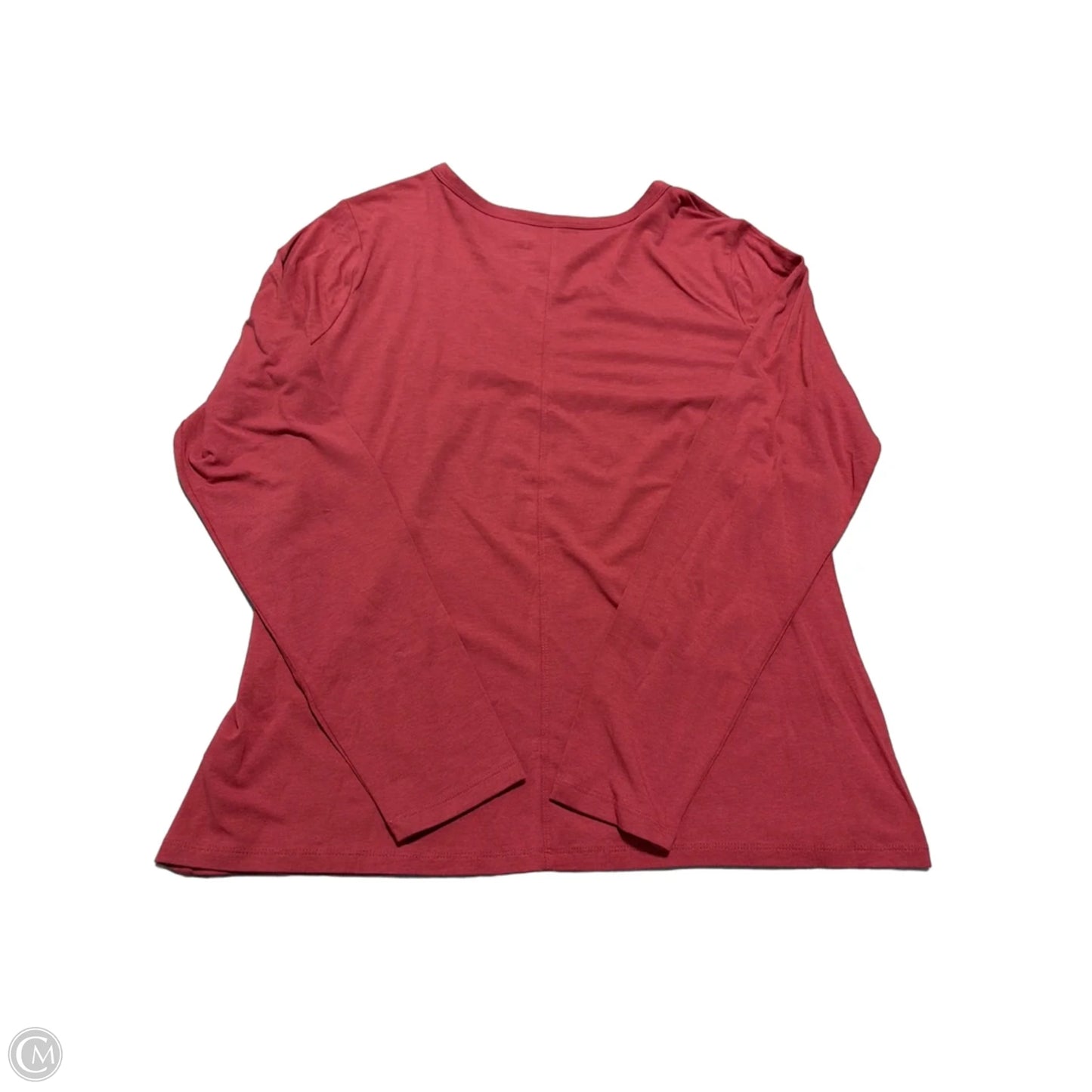 Top Long Sleeve By Ana In Red, Size: Xl
