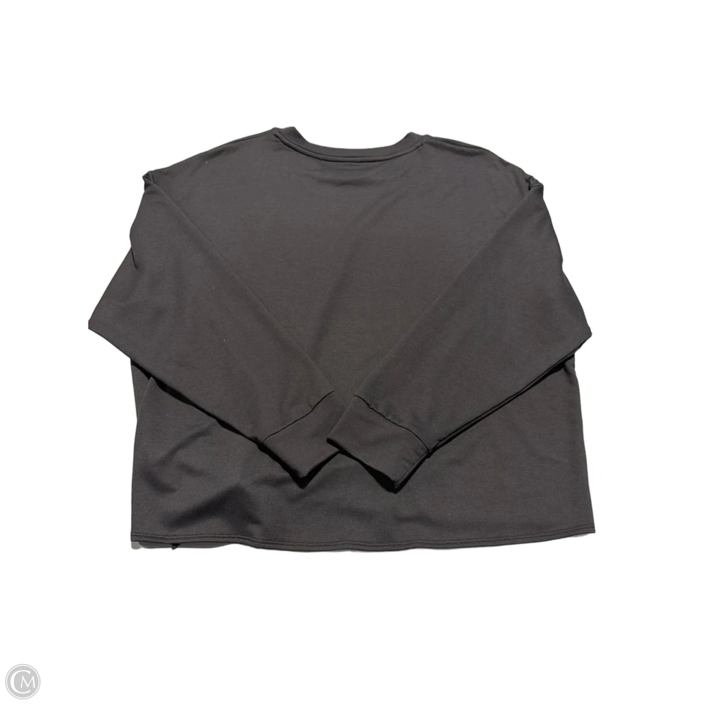 Athletic Top Long Sleeve Crewneck By Avia In Black, Size: Xl