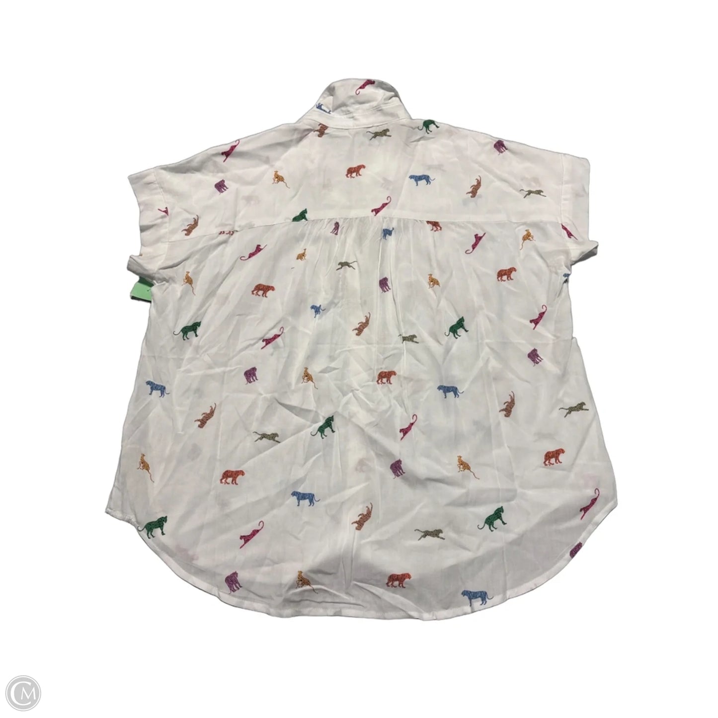 Top Short Sleeve By Jane And Delancey In White, Size: S