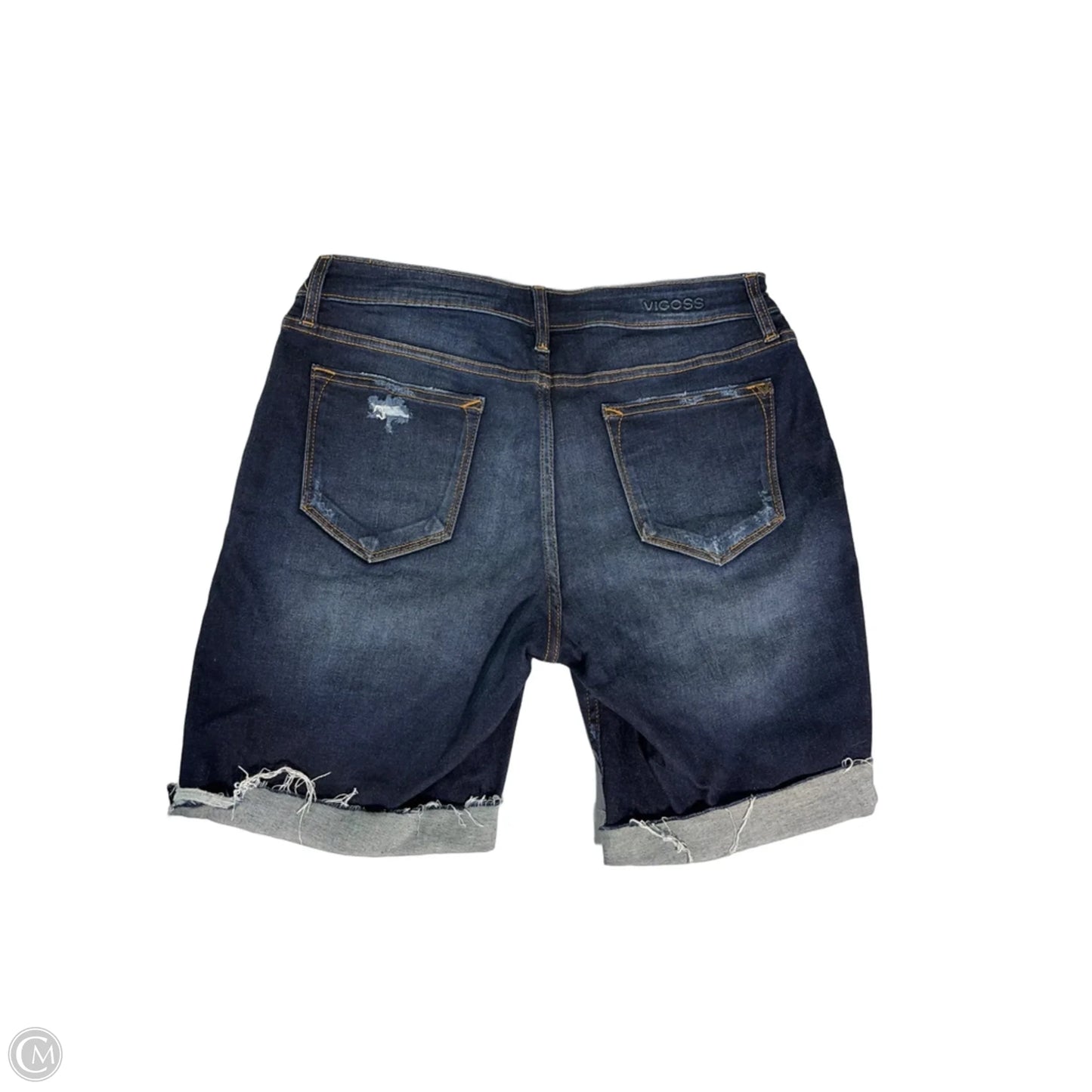 Shorts By Vigoss In Blue Denim, Size: 4