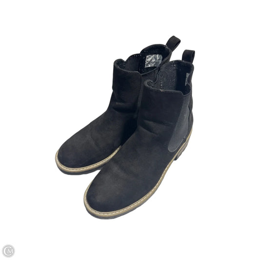 Boots Ankle Flats By Universal Thread In Black, Size: 7