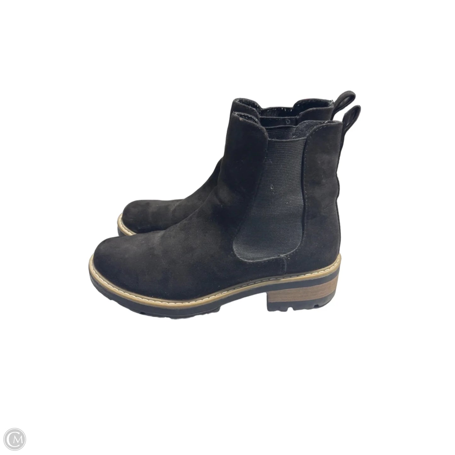 Boots Ankle Flats By Universal Thread In Black, Size: 7