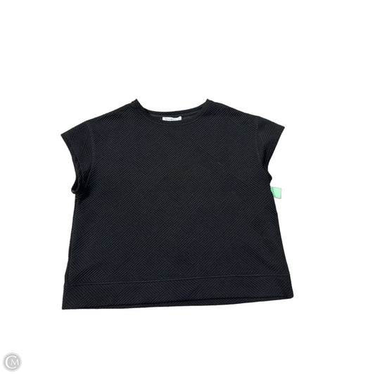 Top Short Sleeve By See And Be Seen In Black, Size: M