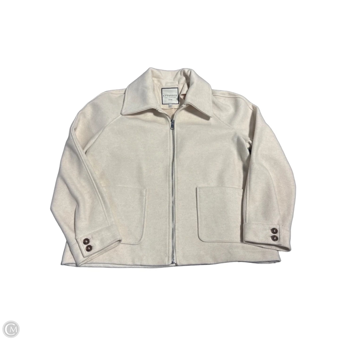 Jacket Other By Bagatelle In Cream, Size: L