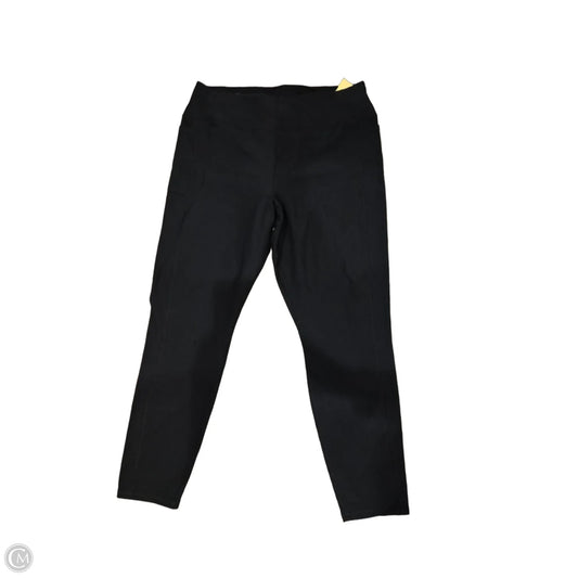 Athletic Leggings By Skechers In Black, Size: Xl
