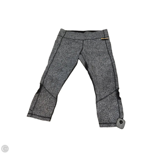 Athletic Capris By Lululemon In Black, Size: 12