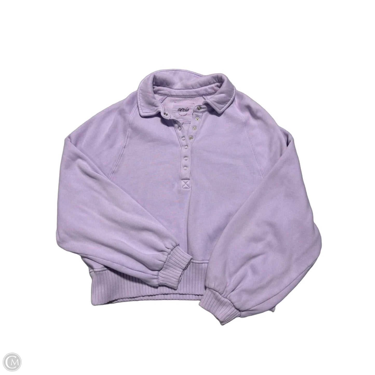 Sweatshirt Crewneck By Aerie In Purple, Size: S