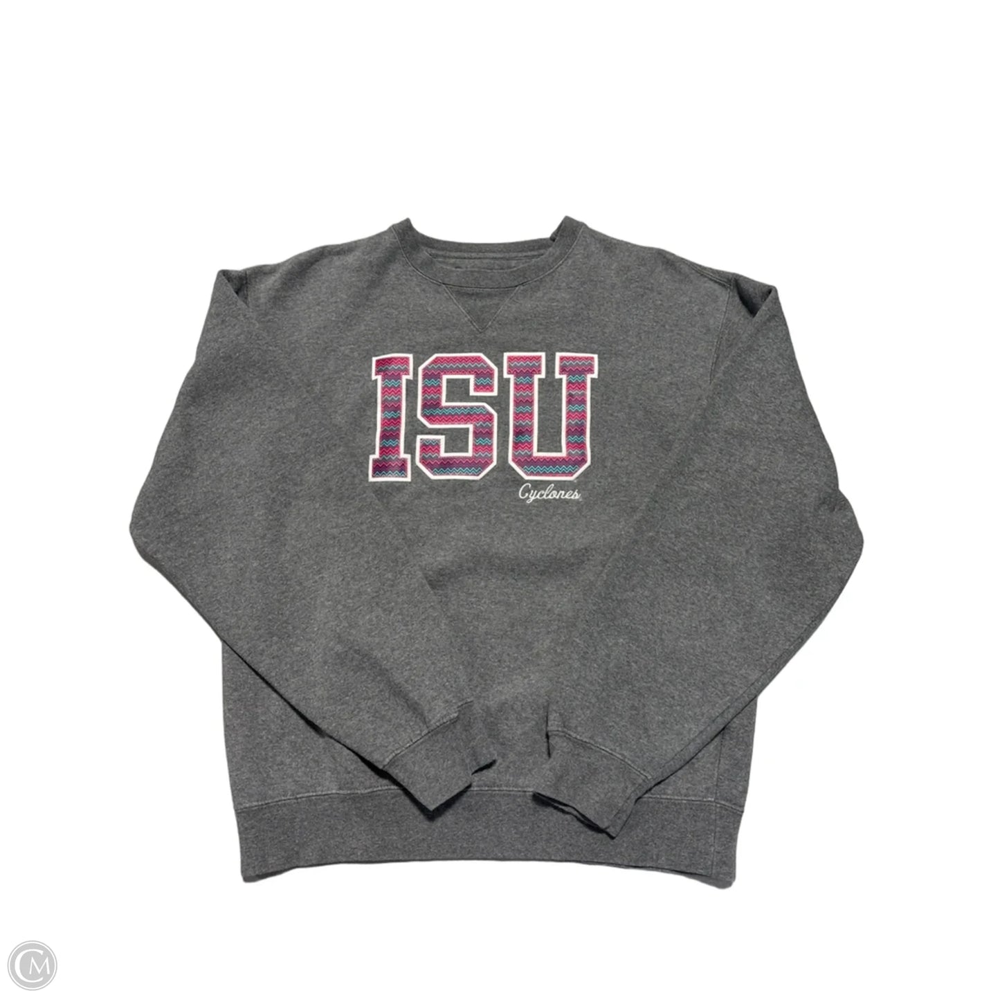 Sweatshirt Crewneck By Cmc In Grey, Size: S