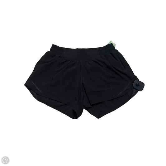 Athletic Shorts By Lululemon In Black, Size: 4