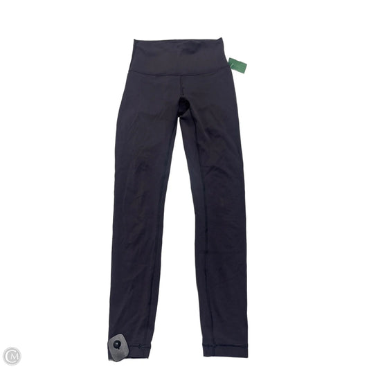 Athletic Leggings By Lululemon In Black, Size: 0