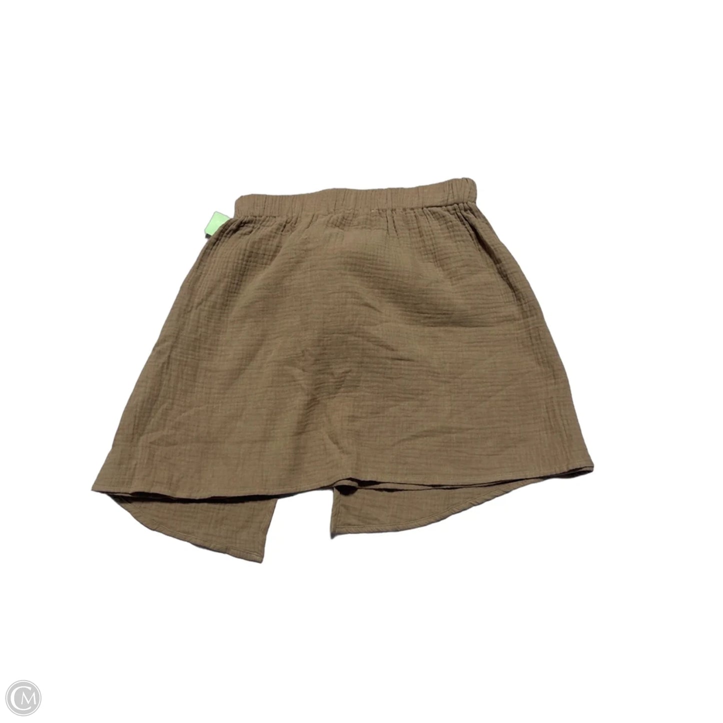 Skirt Mini & Short By Fashion On Earth In Green, Size: S