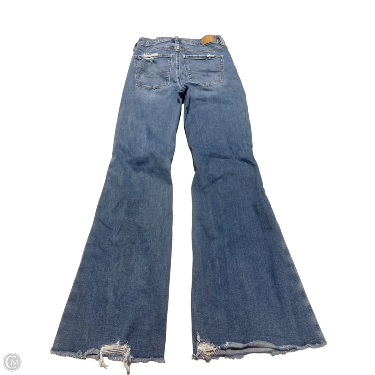 Jeans Boot Cut By American Eagle In Blue, Size: 4