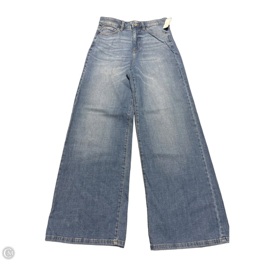 Jeans Wide Leg By Lauren Conrad In Blue, Size: 4