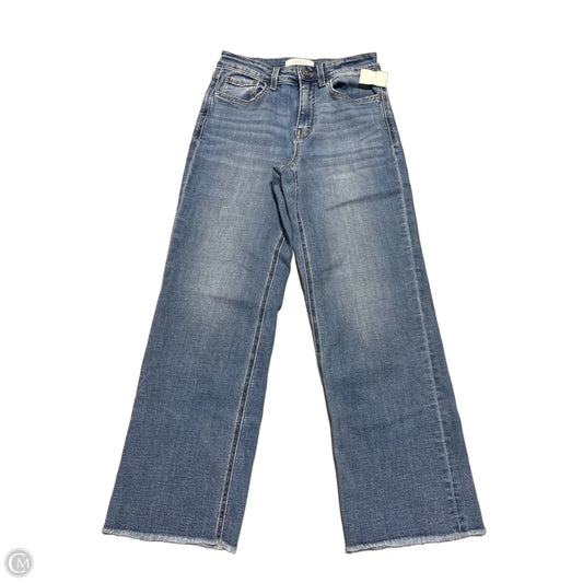 Jeans Straight By Vervet In Blue, Size: 2