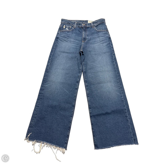 Jeans Wide Leg By Cmc In Blue, Size: 2