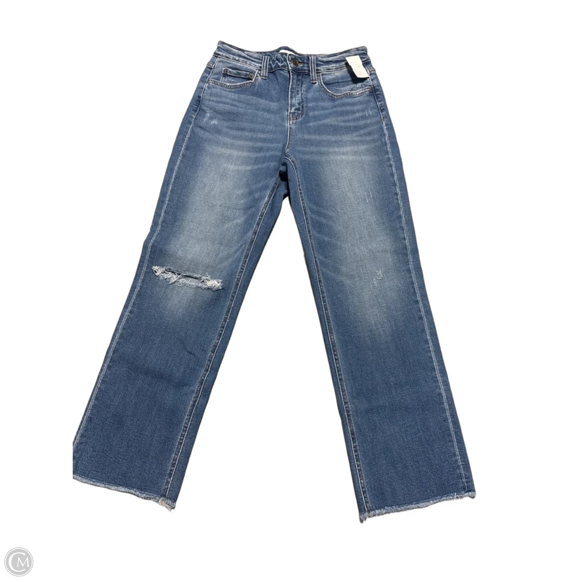 Jeans Straight By Flying Monkey In Blue, Size: 4