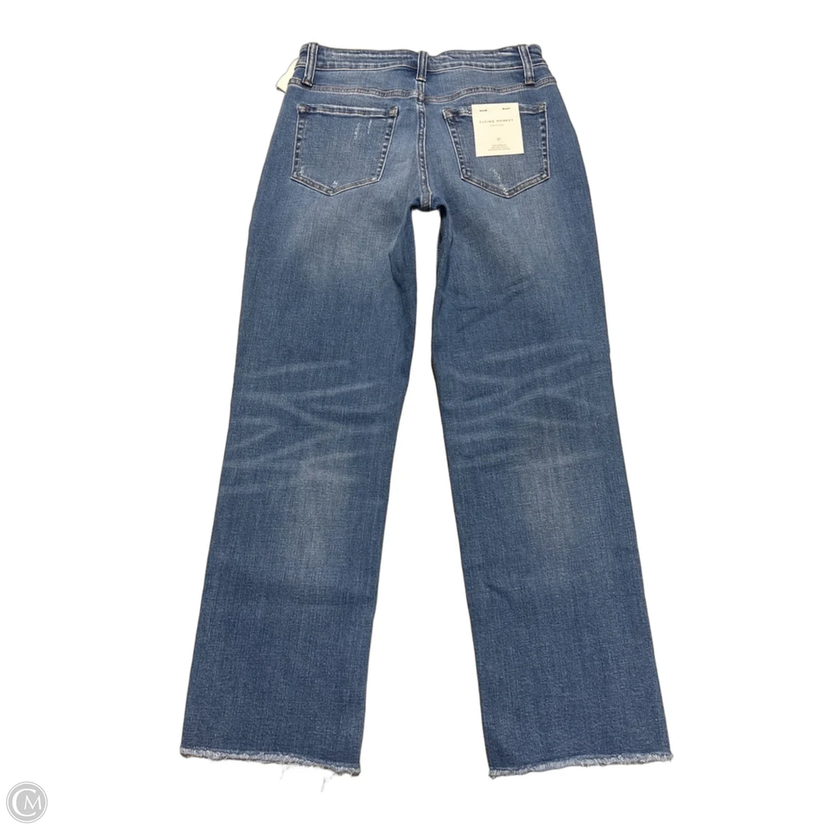 Jeans Straight By Flying Monkey In Blue, Size: 4