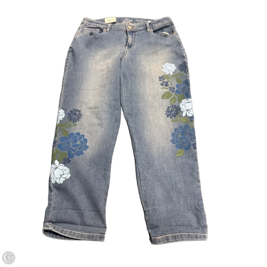 Jeans Boyfriend By Style And Co Collection Women In Blue, Size: 14