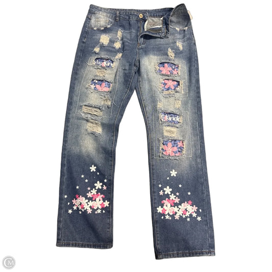 Jeans Straight By Cmc In Blue, Size: 22
