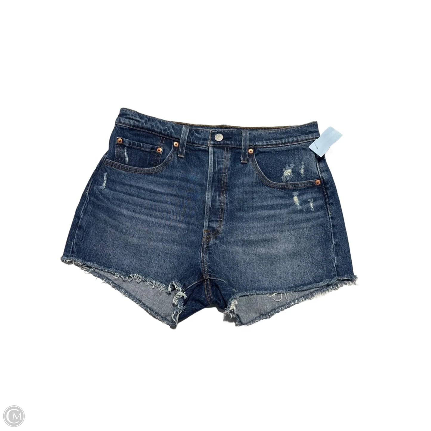 Shorts By Levis In Blue Denim, Size: 10