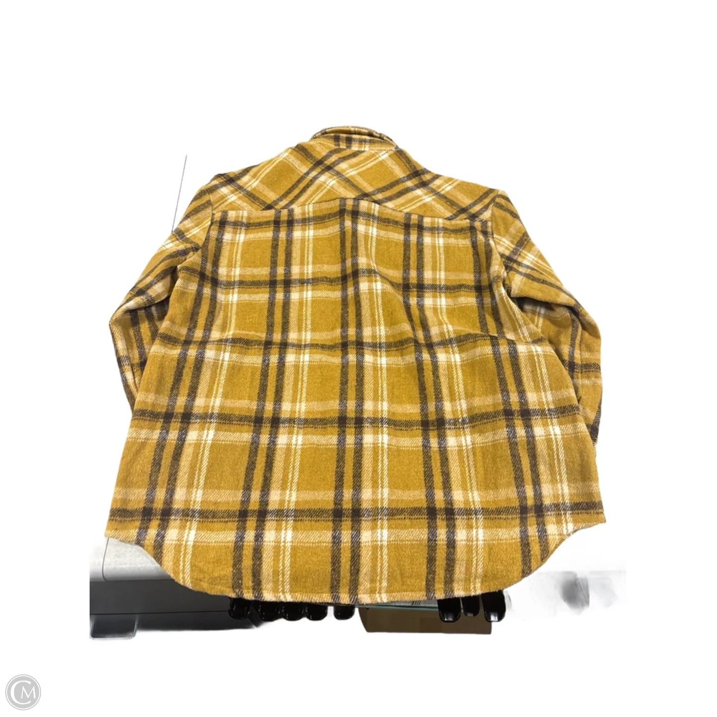 Jacket Fleece By Cherish In Yellow, Size: L