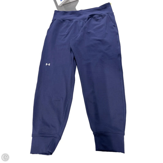 Athletic Pants By Under Armour In Navy, Size: Xl