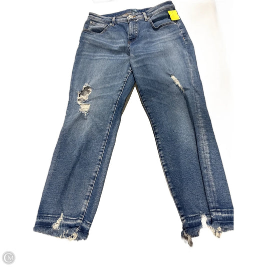 Jeans Straight By Jag In Animal Print, Size: 8