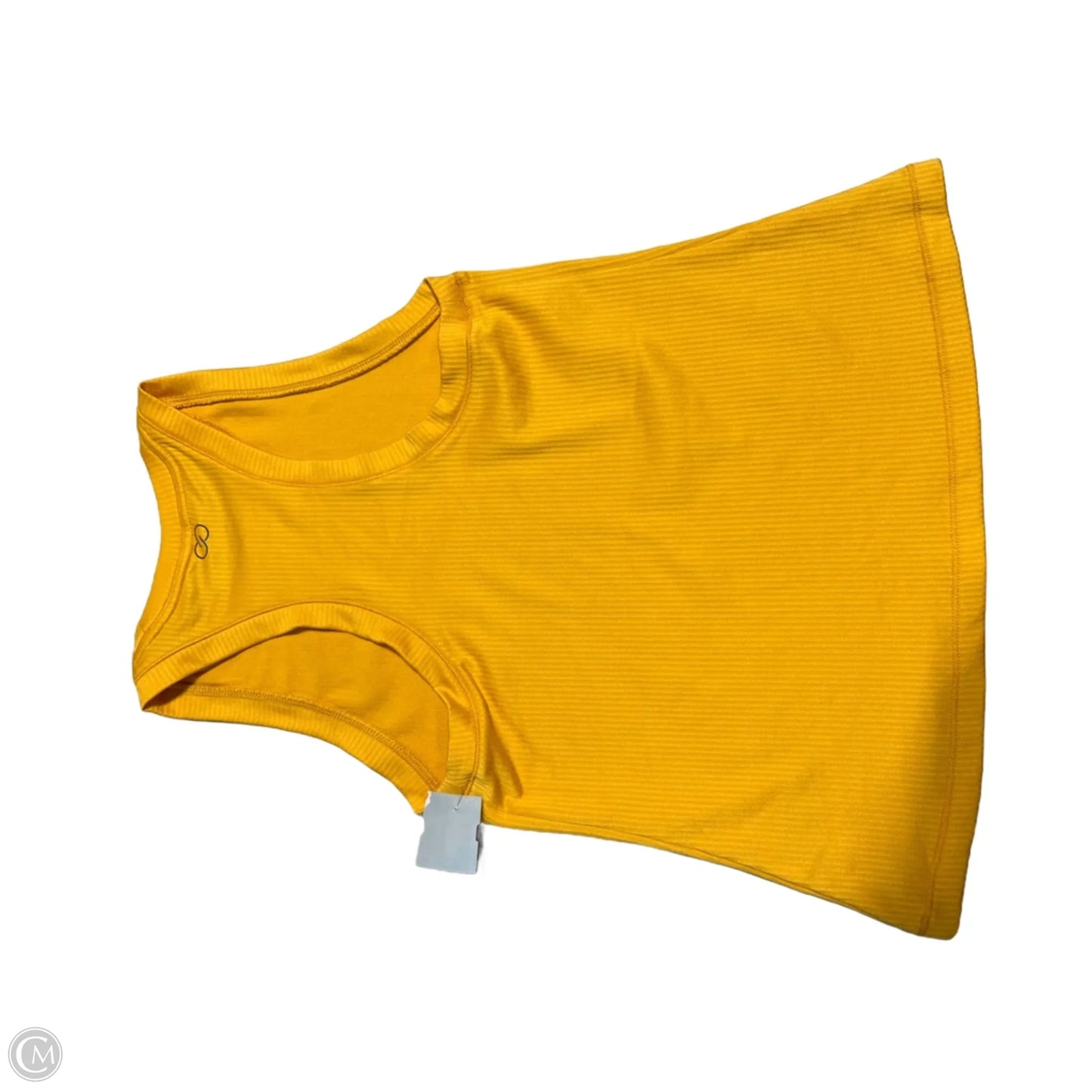 Athletic Tank Top By Calia In Yellow, Size: S